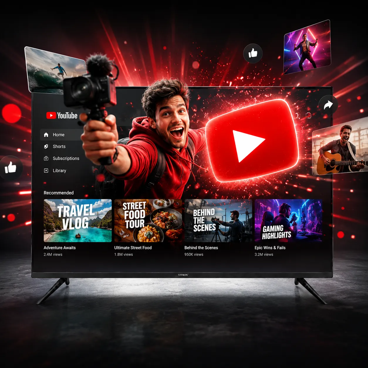 YouTube viewing placeholder